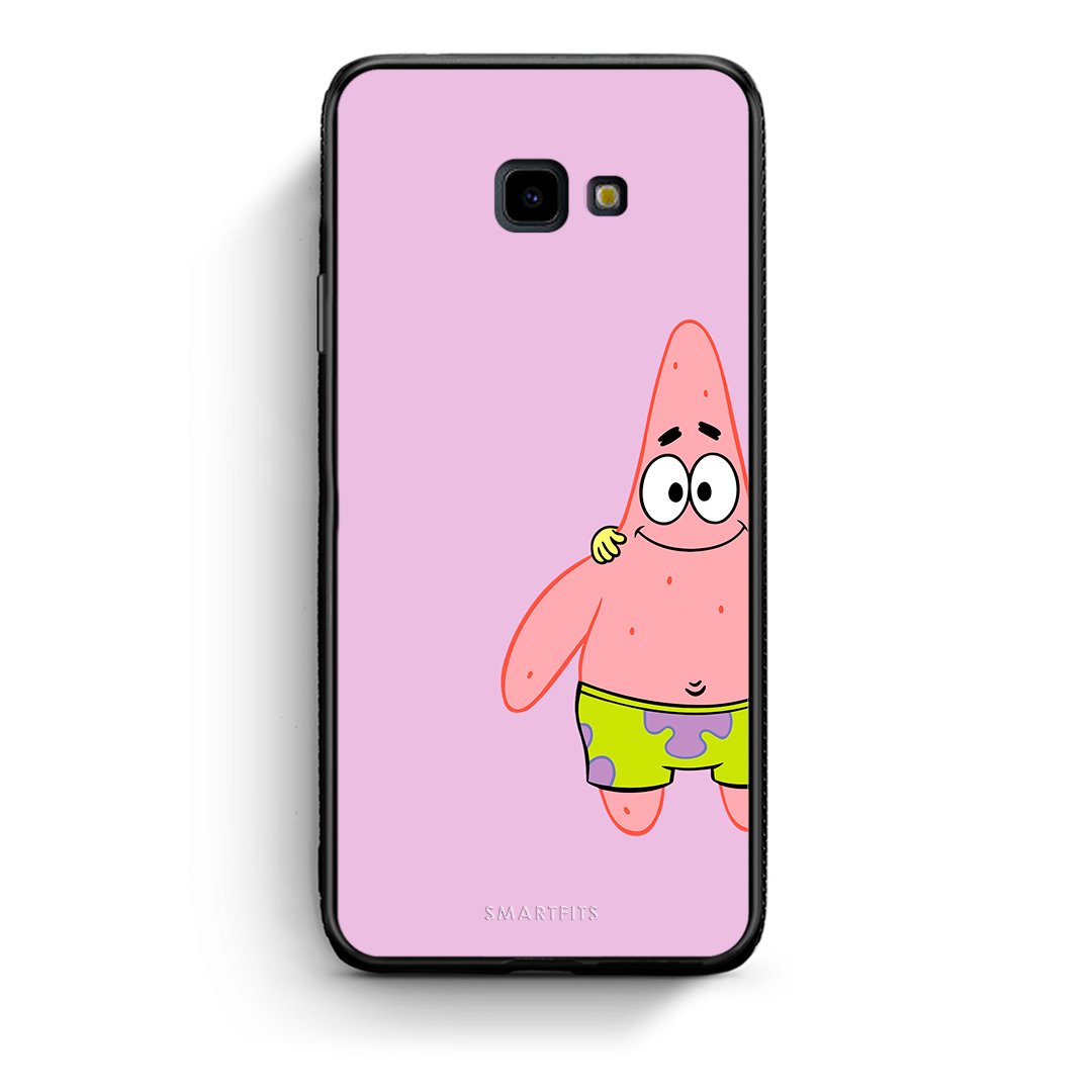 Samsung J4 Plus  Friends Patrick θήκη από τη Smartfits με σχέδιο στο πίσω μέρος και μαύρο περίβλημα | Smartphone case with colorful back and black bezels by Smartfits