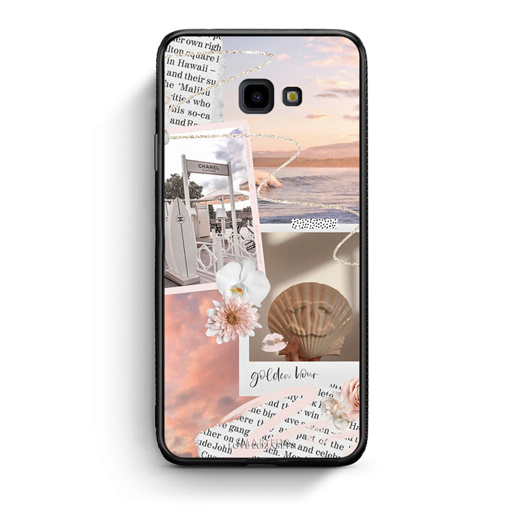 Samsung J4 Plus Golden Hour Θήκη Αγίου Βαλεντίνου από τη Smartfits με σχέδιο στο πίσω μέρος και μαύρο περίβλημα | Smartphone case with colorful back and black bezels by Smartfits