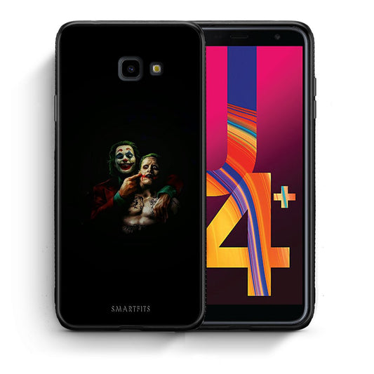 Θήκη Samsung J4 Plus Clown Hero από τη Smartfits με σχέδιο στο πίσω μέρος και μαύρο περίβλημα | Samsung J4 Plus Clown Hero case with colorful back and black bezels