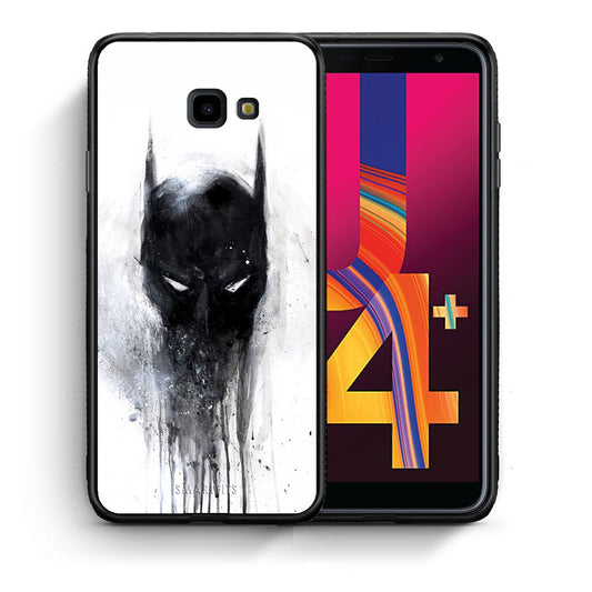 Θήκη Samsung J4 Plus Paint Bat Hero από τη Smartfits με σχέδιο στο πίσω μέρος και μαύρο περίβλημα | Samsung J4 Plus Paint Bat Hero case with colorful back and black bezels