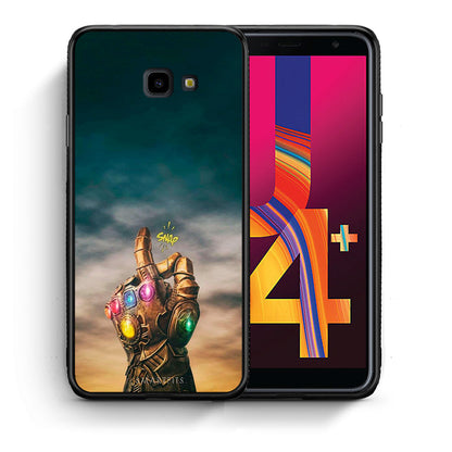 Θήκη Samsung J4 Plus Infinity Snap από τη Smartfits με σχέδιο στο πίσω μέρος και μαύρο περίβλημα | Samsung J4 Plus Infinity Snap case with colorful back and black bezels