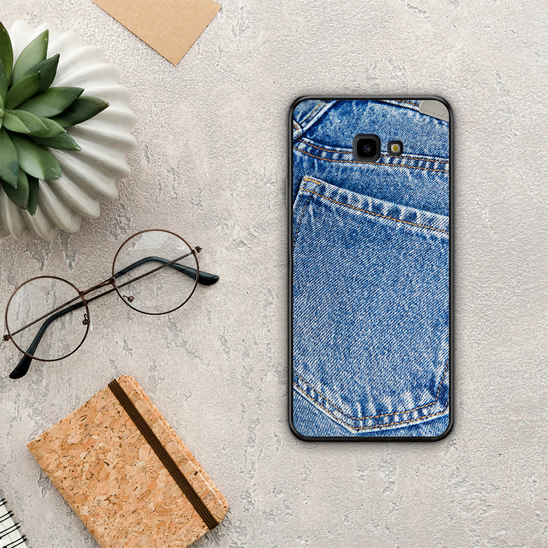 Jeans Pocket - Samsung Galaxy J4+ θήκη