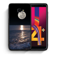 Thumbnail for Θήκη Samsung J4 Plus Moon Landscape από τη Smartfits με σχέδιο στο πίσω μέρος και μαύρο περίβλημα | Samsung J4 Plus Moon Landscape case with colorful back and black bezels
