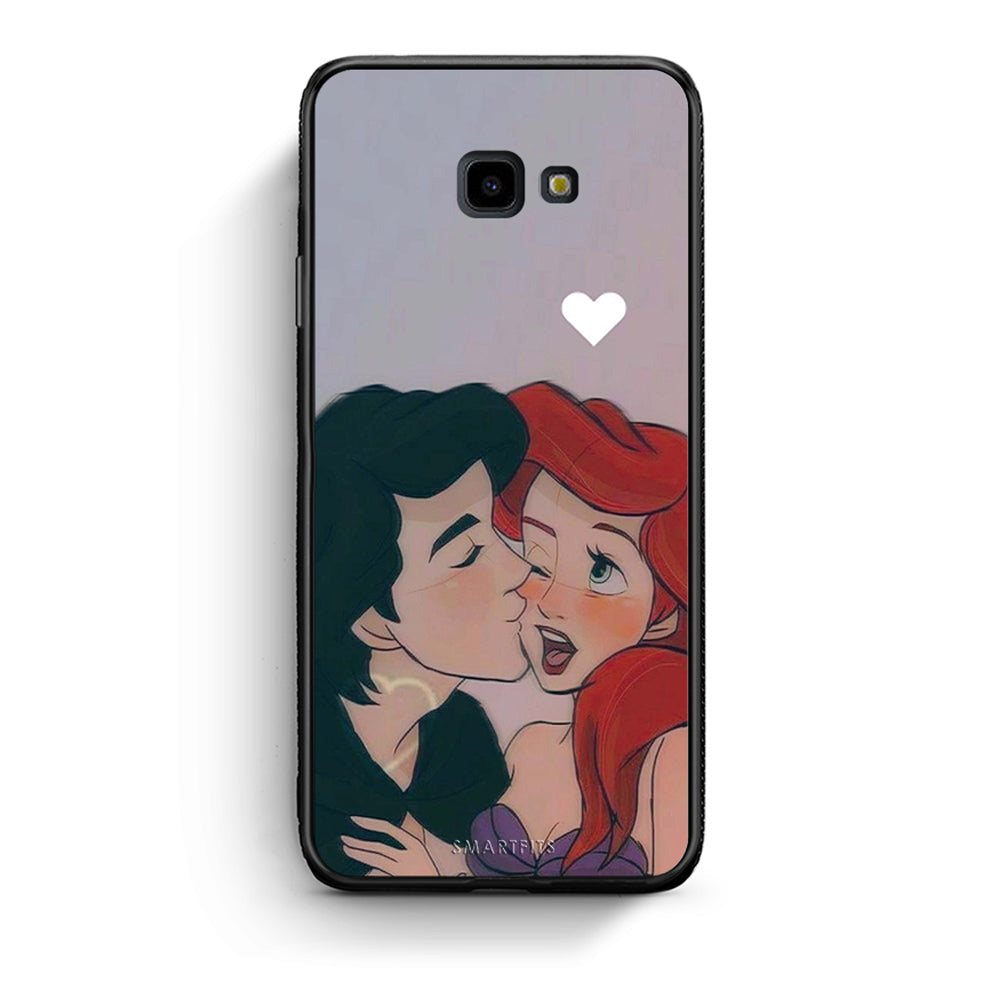 Samsung J4 Plus Mermaid Love Θήκη Αγίου Βαλεντίνου από τη Smartfits με σχέδιο στο πίσω μέρος και μαύρο περίβλημα | Smartphone case with colorful back and black bezels by Smartfits