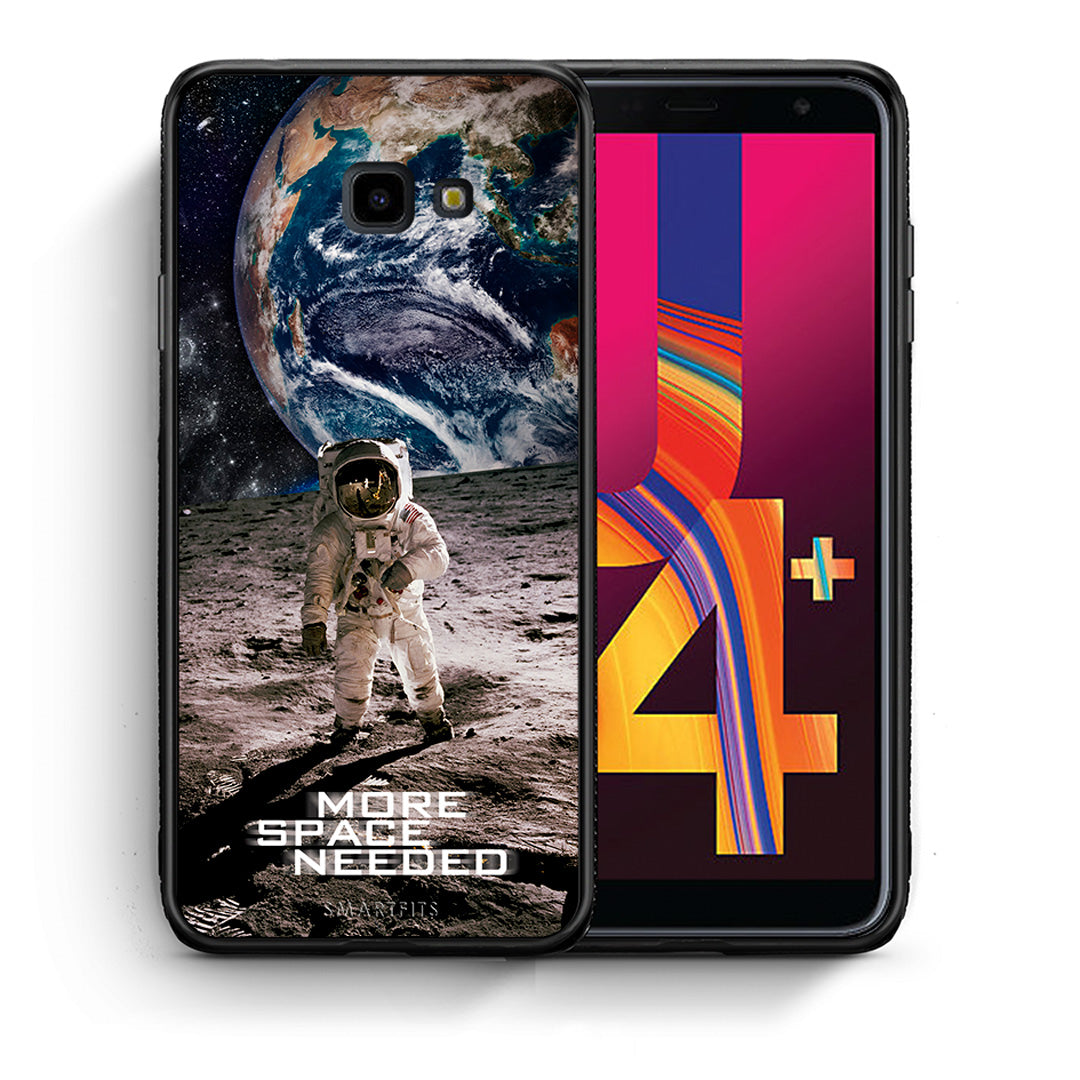 Θήκη Samsung J4 Plus More Space από τη Smartfits με σχέδιο στο πίσω μέρος και μαύρο περίβλημα | Samsung J4 Plus More Space case with colorful back and black bezels