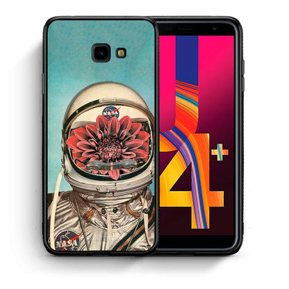 Θήκη Samsung J4 Plus Nasa Bloom από τη Smartfits με σχέδιο στο πίσω μέρος και μαύρο περίβλημα | Samsung J4 Plus Nasa Bloom case with colorful back and black bezels
