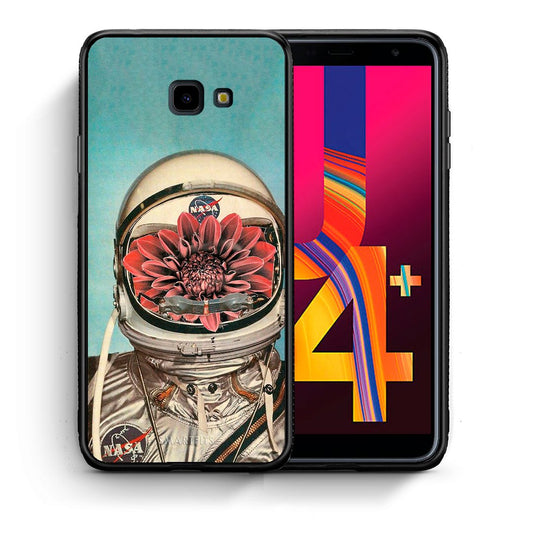 Θήκη Samsung J4 Plus Nasa Bloom από τη Smartfits με σχέδιο στο πίσω μέρος και μαύρο περίβλημα | Samsung J4 Plus Nasa Bloom case with colorful back and black bezels