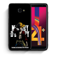 Thumbnail for Θήκη Samsung J4 Plus Pirate King από τη Smartfits με σχέδιο στο πίσω μέρος και μαύρο περίβλημα | Samsung J4 Plus Pirate King case with colorful back and black bezels