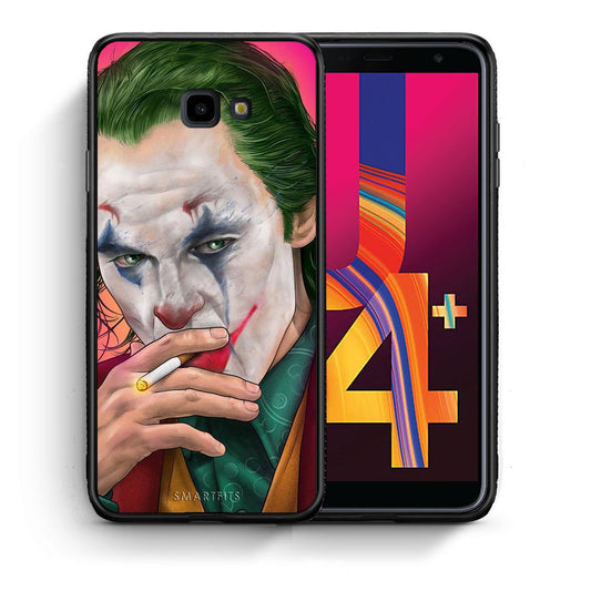Θήκη Samsung J4 Plus JokesOnU PopArt από τη Smartfits με σχέδιο στο πίσω μέρος και μαύρο περίβλημα | Samsung J4 Plus JokesOnU PopArt case with colorful back and black bezels