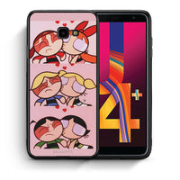 Thumbnail for Θήκη Αγίου Βαλεντίνου Samsung J4 Plus Puff Love από τη Smartfits με σχέδιο στο πίσω μέρος και μαύρο περίβλημα | Samsung J4 Plus Puff Love case with colorful back and black bezels