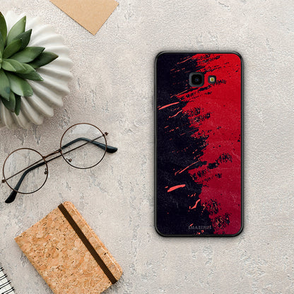 Red Paint - Samsung Galaxy J4+ θήκη