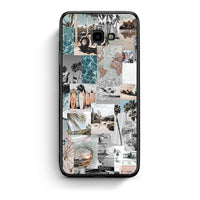 Thumbnail for Samsung J4 Plus Retro Beach Life Θήκη από τη Smartfits με σχέδιο στο πίσω μέρος και μαύρο περίβλημα | Smartphone case with colorful back and black bezels by Smartfits