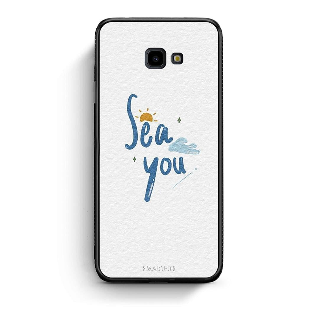 Samsung J4 Plus Sea You Θήκη από τη Smartfits με σχέδιο στο πίσω μέρος και μαύρο περίβλημα | Smartphone case with colorful back and black bezels by Smartfits