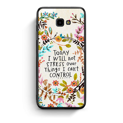 Samsung J4 Plus Stress Over θήκη από τη Smartfits με σχέδιο στο πίσω μέρος και μαύρο περίβλημα | Smartphone case with colorful back and black bezels by Smartfits