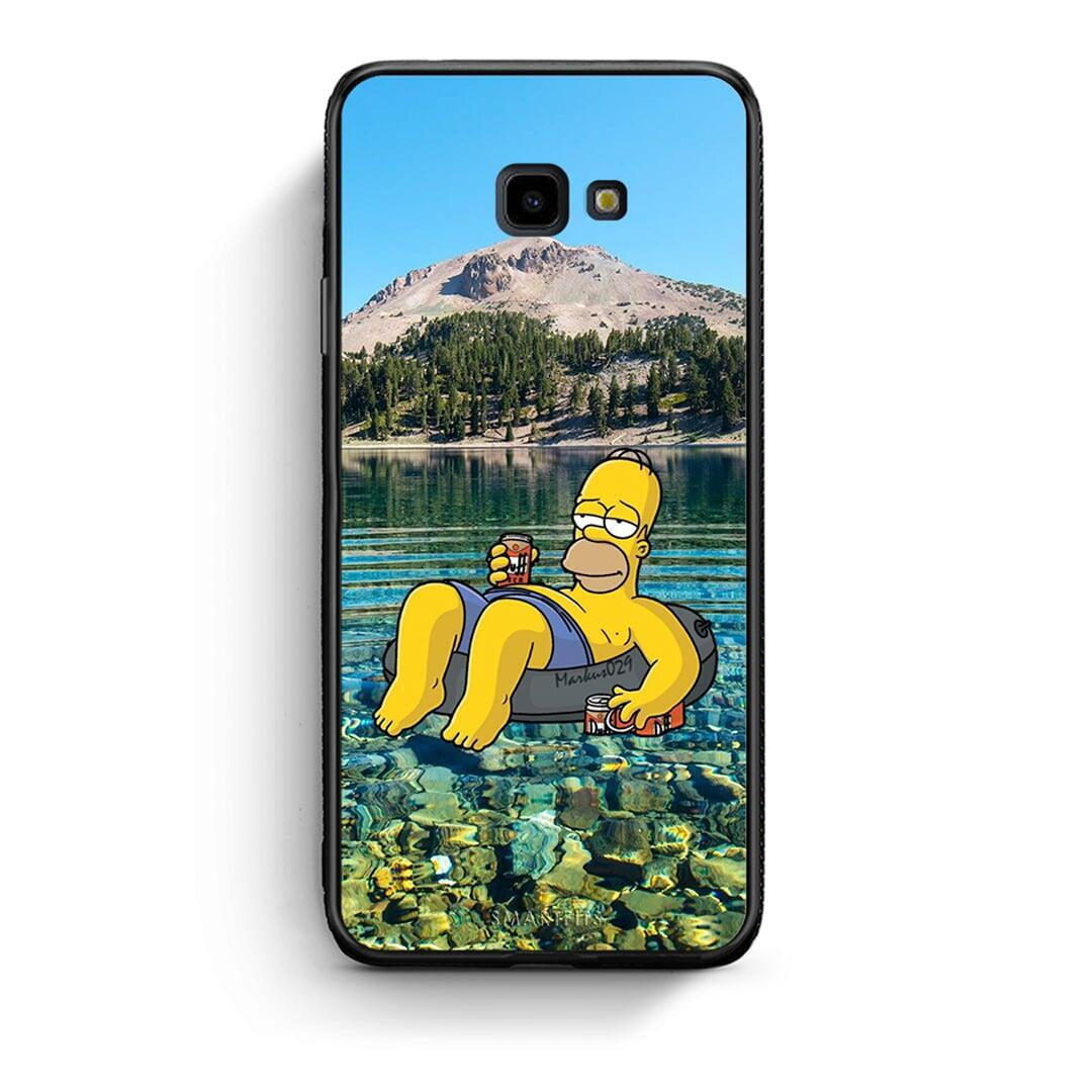 Samsung J4 Plus Summer Happiness Θήκη από τη Smartfits με σχέδιο στο πίσω μέρος και μαύρο περίβλημα | Smartphone case with colorful back and black bezels by Smartfits