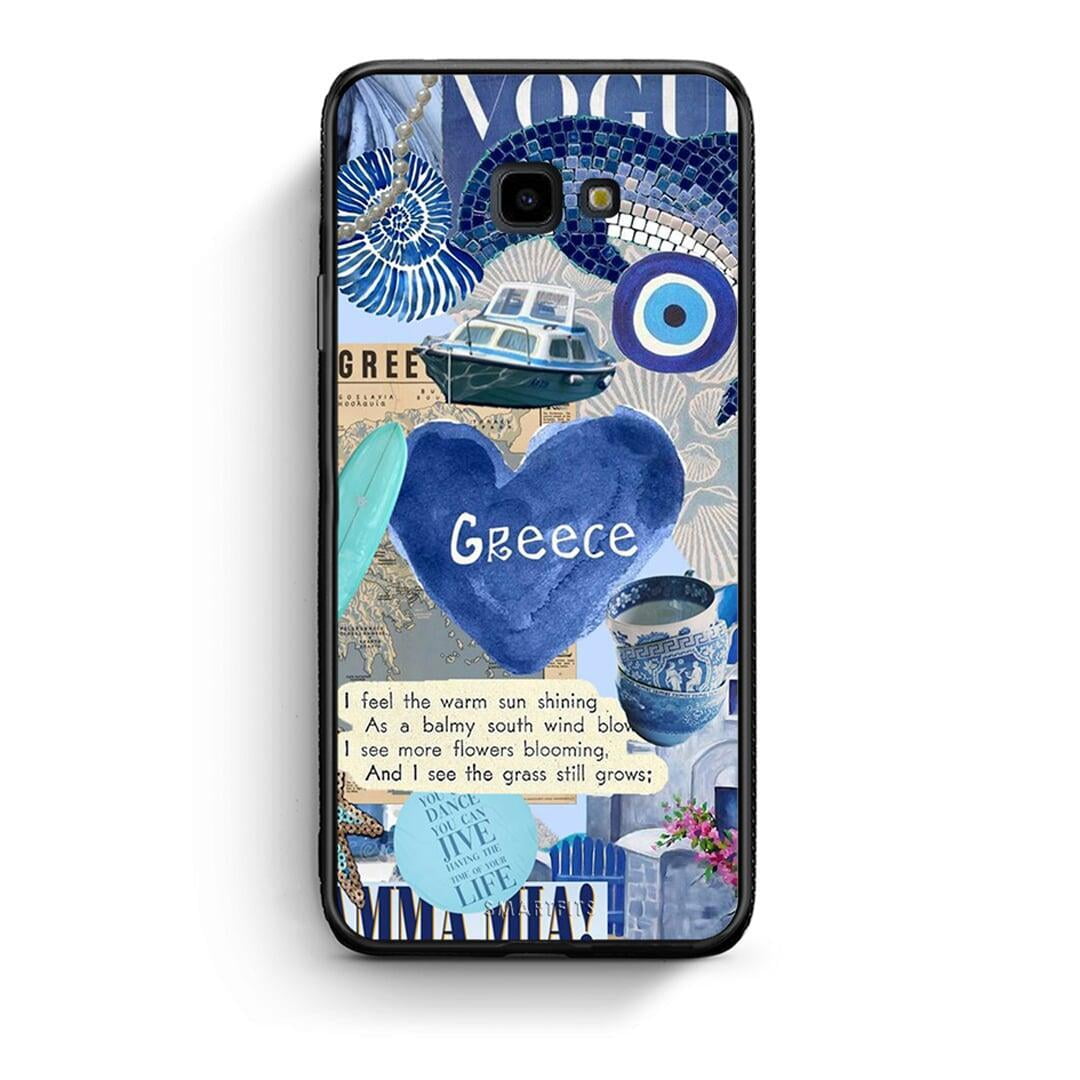 Samsung J4 Plus Summer In Greece Θήκη από τη Smartfits με σχέδιο στο πίσω μέρος και μαύρο περίβλημα | Smartphone case with colorful back and black bezels by Smartfits
