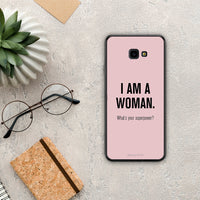 Thumbnail for Superpower Woman - Samsung Galaxy J4+ θήκη