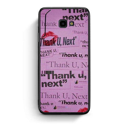 Samsung J4 Plus Thank You Next Θήκη Αγίου Βαλεντίνου από τη Smartfits με σχέδιο στο πίσω μέρος και μαύρο περίβλημα | Smartphone case with colorful back and black bezels by Smartfits