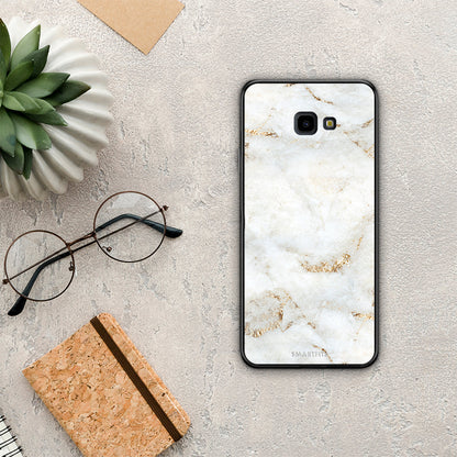 White Gold Marble - Samsung Galaxy J4+ θήκη