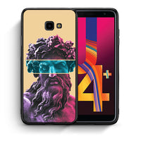 Thumbnail for Θήκη Αγίου Βαλεντίνου Samsung J4 Plus Zeus Art από τη Smartfits με σχέδιο στο πίσω μέρος και μαύρο περίβλημα | Samsung J4 Plus Zeus Art case with colorful back and black bezels