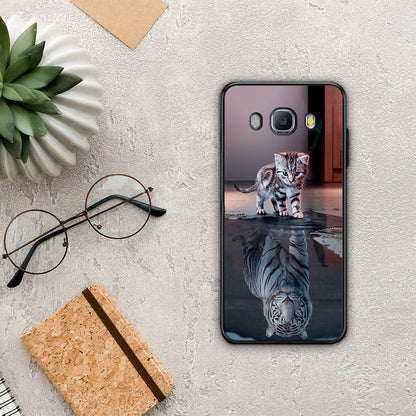 Cute Tiger - Samsung Galaxy J7 2016 θήκη