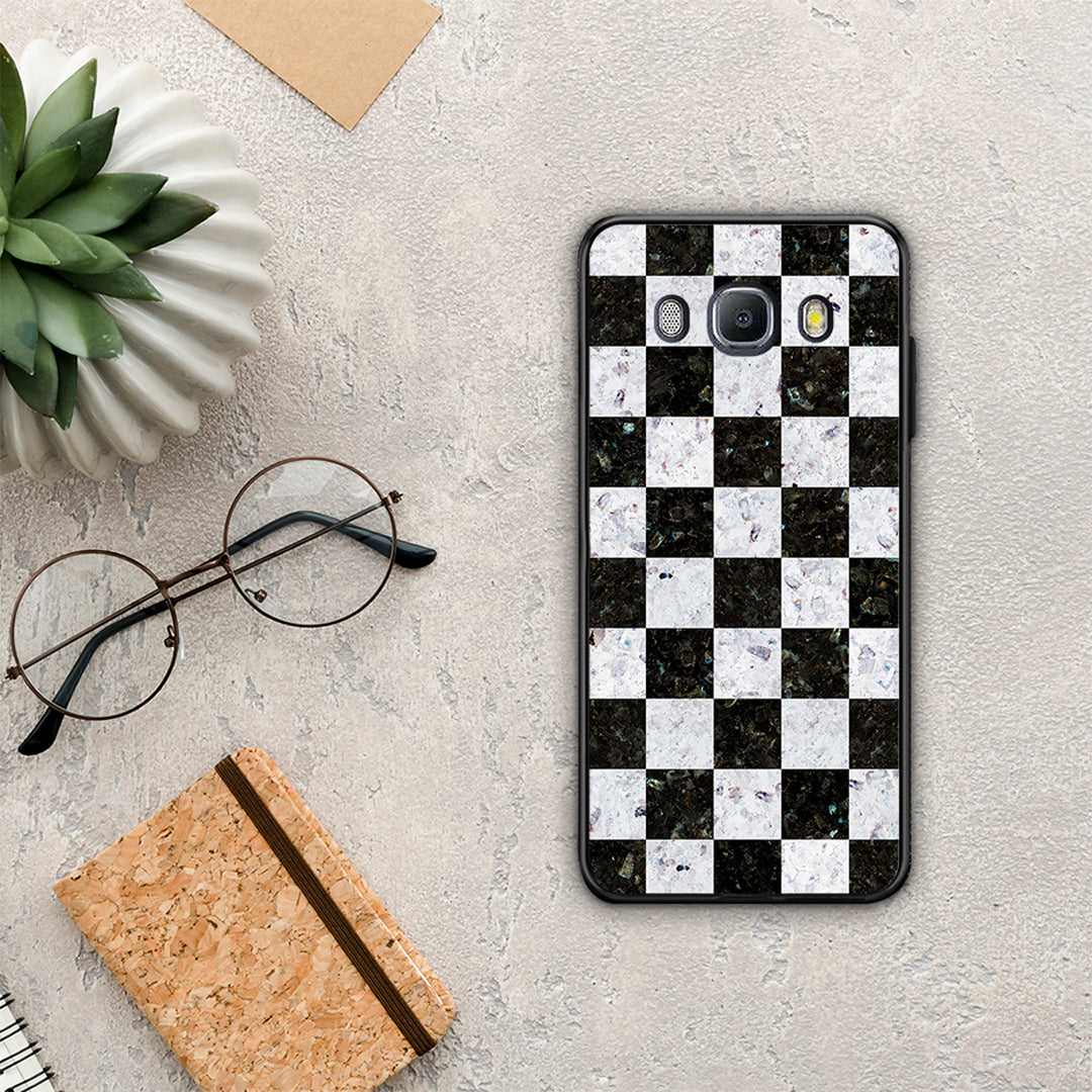 Marble Square Geometric - Samsung Galaxy J7 2016 θήκη