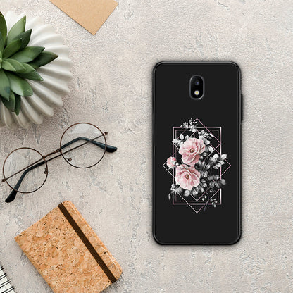 Flower Frame - Samsung Galaxy J7 2017 θήκη