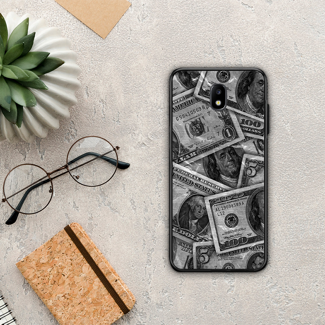 Money Dollars - Samsung Galaxy J7 2017 θήκη