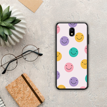 Smiley Faces - Samsung Galaxy J7 2017 θήκη