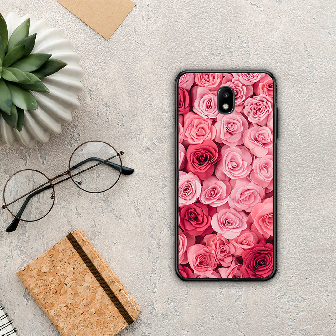 Valentine RoseGarden - Samsung Galaxy J7 2017 θήκη