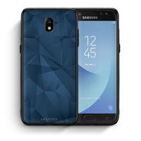 Thumbnail for Θήκη Samsung J5 2017 Blue Abstract Geometric από τη Smartfits με σχέδιο στο πίσω μέρος και μαύρο περίβλημα | Samsung J5 2017 Blue Abstract Geometric case with colorful back and black bezels
