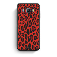 Thumbnail for 4 - Samsung J7 2016 Red Leopard Animal case, cover, bumper
