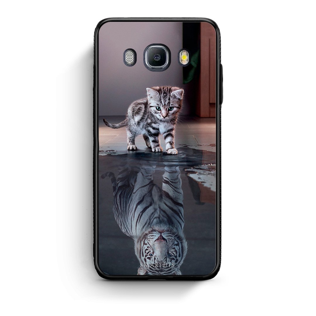 4 - Samsung J7 2016 Tiger Cute case, cover, bumper