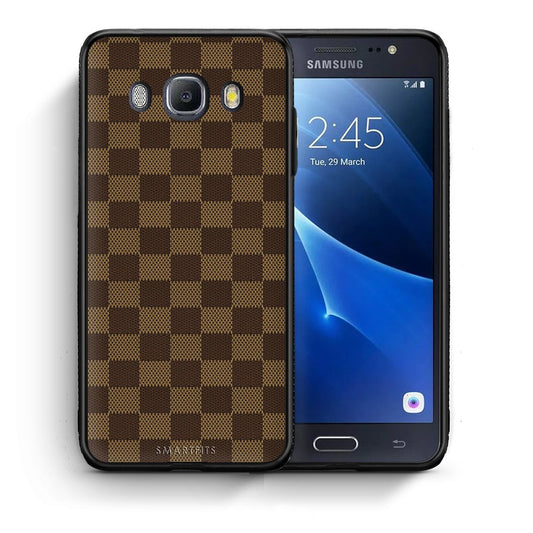 Θήκη Samsung J7 2016 Glamour Designer από τη Smartfits με σχέδιο στο πίσω μέρος και μαύρο περίβλημα | Samsung J7 2016 Glamour Designer case with colorful back and black bezels