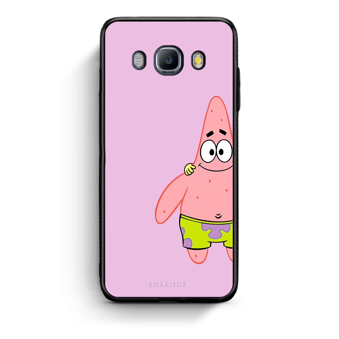 Samsung J7 2016  Friends Patrick θήκη από τη Smartfits με σχέδιο στο πίσω μέρος και μαύρο περίβλημα | Smartphone case with colorful back and black bezels by Smartfits