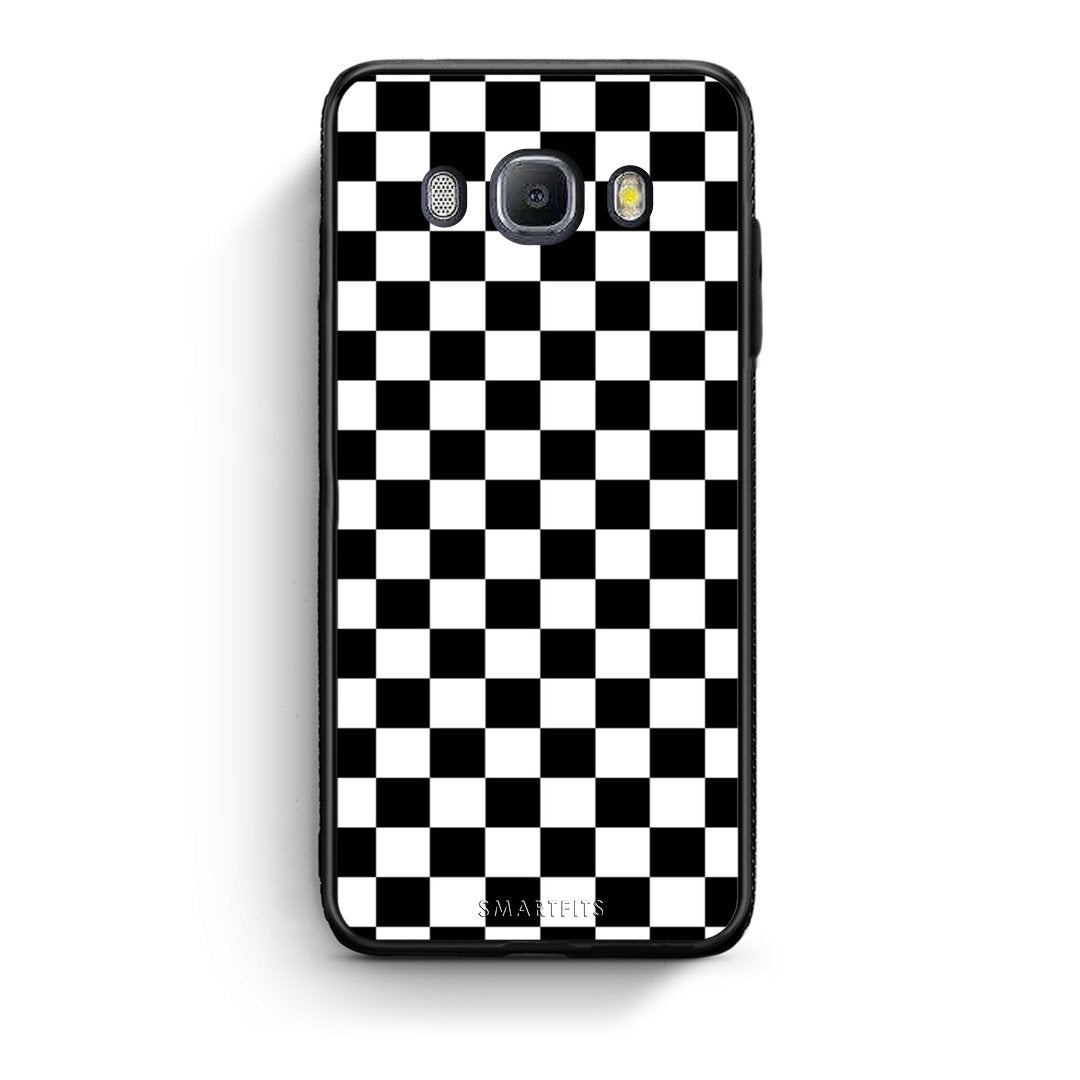 4 - Samsung J7 2016 Squares Geometric case, cover, bumper