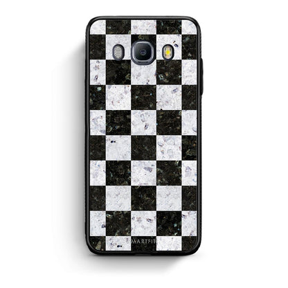 4 - Samsung J7 2016 Square Geometric Marble case, cover, bumper