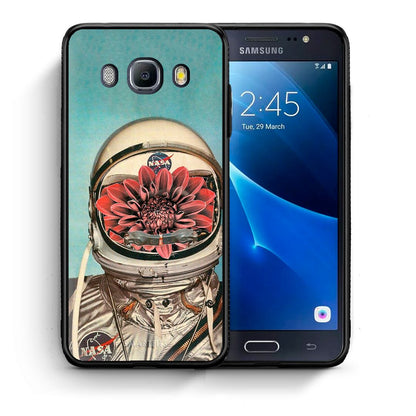 Θήκη Samsung J7 2016 Nasa Bloom από τη Smartfits με σχέδιο στο πίσω μέρος και μαύρο περίβλημα | Samsung J7 2016 Nasa Bloom case with colorful back and black bezels