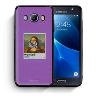 Thumbnail for Θήκη Samsung J7 2016 Monalisa Popart από τη Smartfits με σχέδιο στο πίσω μέρος και μαύρο περίβλημα | Samsung J7 2016 Monalisa Popart case with colorful back and black bezels