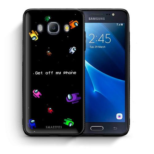 Θήκη Samsung J7 2016 AFK Text από τη Smartfits με σχέδιο στο πίσω μέρος και μαύρο περίβλημα | Samsung J7 2016 AFK Text case with colorful back and black bezels