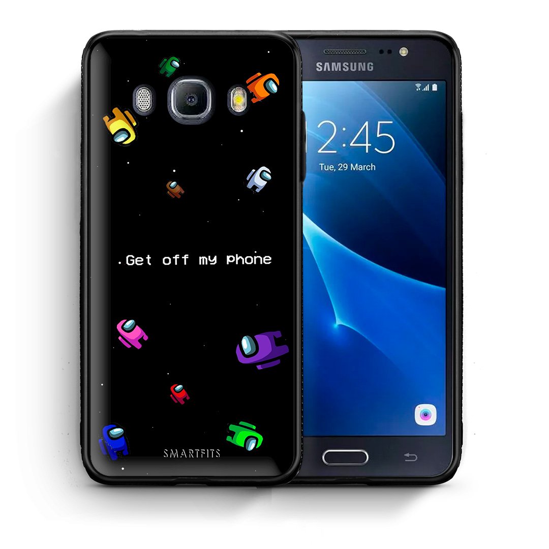Θήκη Samsung J7 2016 AFK Text από τη Smartfits με σχέδιο στο πίσω μέρος και μαύρο περίβλημα | Samsung J7 2016 AFK Text case with colorful back and black bezels