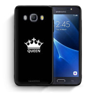 Thumbnail for Θήκη Samsung J7 2016 Queen Valentine από τη Smartfits με σχέδιο στο πίσω μέρος και μαύρο περίβλημα | Samsung J7 2016 Queen Valentine case with colorful back and black bezels