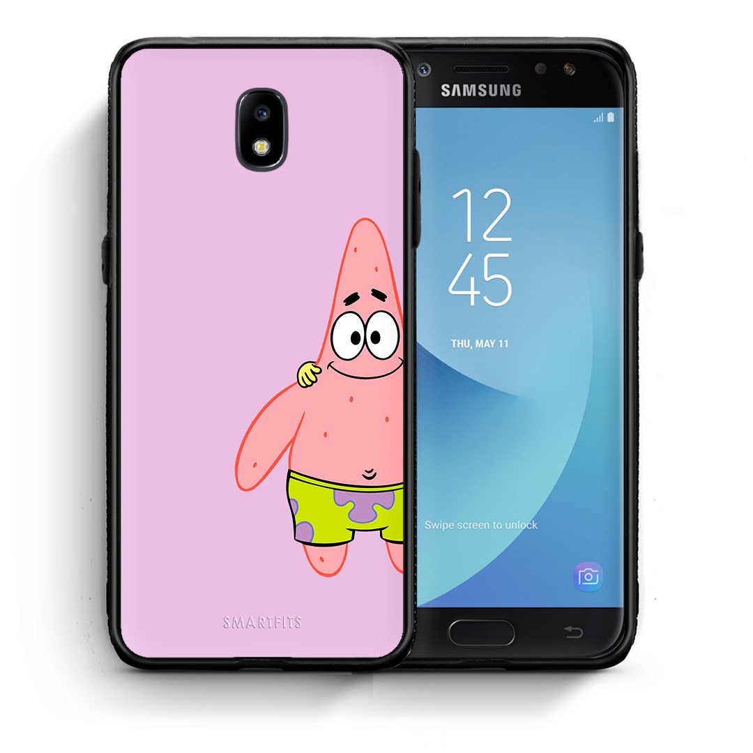 Θήκη Samsung J5 2017  Friends Patrick από τη Smartfits με σχέδιο στο πίσω μέρος και μαύρο περίβλημα | Samsung J5 2017  Friends Patrick case with colorful back and black bezels