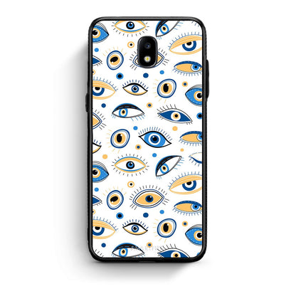 Samsung J7 2017 Ftou Ftou θήκη από τη Smartfits με σχέδιο στο πίσω μέρος και μαύρο περίβλημα | Smartphone case with colorful back and black bezels by Smartfits