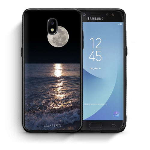 Θήκη Samsung J5 2017 Moon Landscape από τη Smartfits με σχέδιο στο πίσω μέρος και μαύρο περίβλημα | Samsung J5 2017 Moon Landscape case with colorful back and black bezels