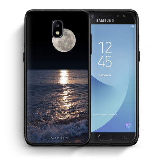 Θήκη Samsung J5 2017 Moon Landscape από τη Smartfits με σχέδιο στο πίσω μέρος και μαύρο περίβλημα | Samsung J5 2017 Moon Landscape case with colorful back and black bezels