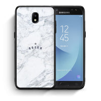 Thumbnail for Θήκη Samsung J5 2017 Queen Marble από τη Smartfits με σχέδιο στο πίσω μέρος και μαύρο περίβλημα | Samsung J5 2017 Queen Marble case with colorful back and black bezels