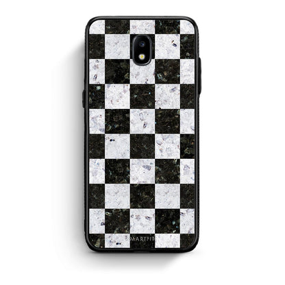 4 - Samsung J7 2017 Square Geometric Marble case, cover, bumper