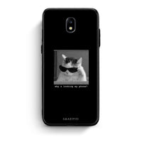 Thumbnail for Samsung J5 2017 Meme Cat θήκη από τη Smartfits με σχέδιο στο πίσω μέρος και μαύρο περίβλημα | Smartphone case with colorful back and black bezels by Smartfits