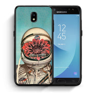 Thumbnail for Θήκη Samsung J7 2017 Nasa Bloom από τη Smartfits με σχέδιο στο πίσω μέρος και μαύρο περίβλημα | Samsung J7 2017 Nasa Bloom case with colorful back and black bezels